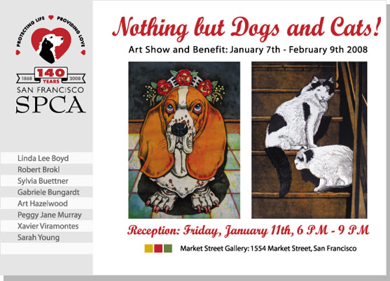 http://www.mesart.com/show.dogs.cats.html